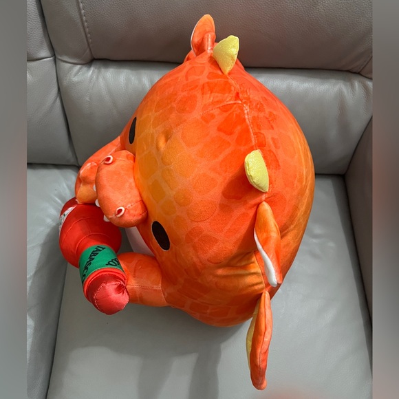 NWT - Zuru Snackles Super Sized 14” Dragon Tabasco Plush - Rare Find - Picture 5 of 8